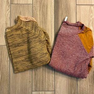 Maternity sweaters (2)- Pink Blush size large